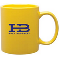 11 Oz. Yellow C-Handle Mug